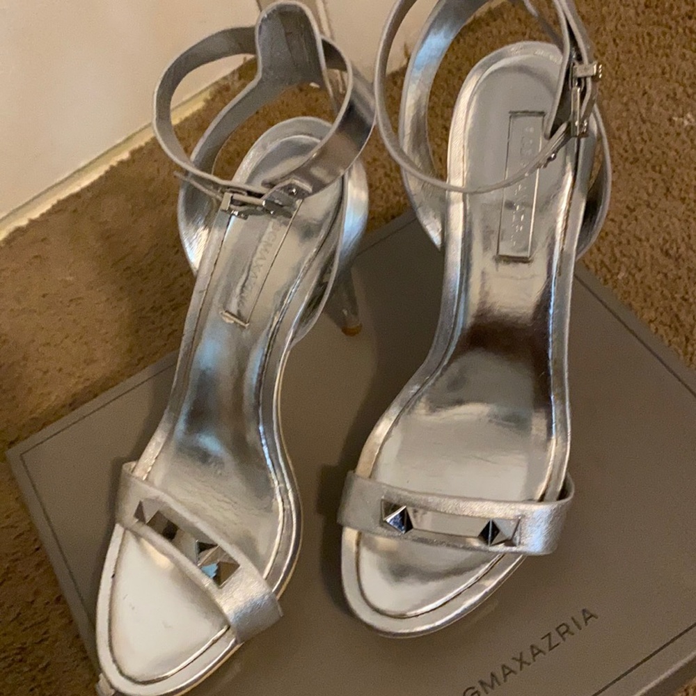 Silver heels